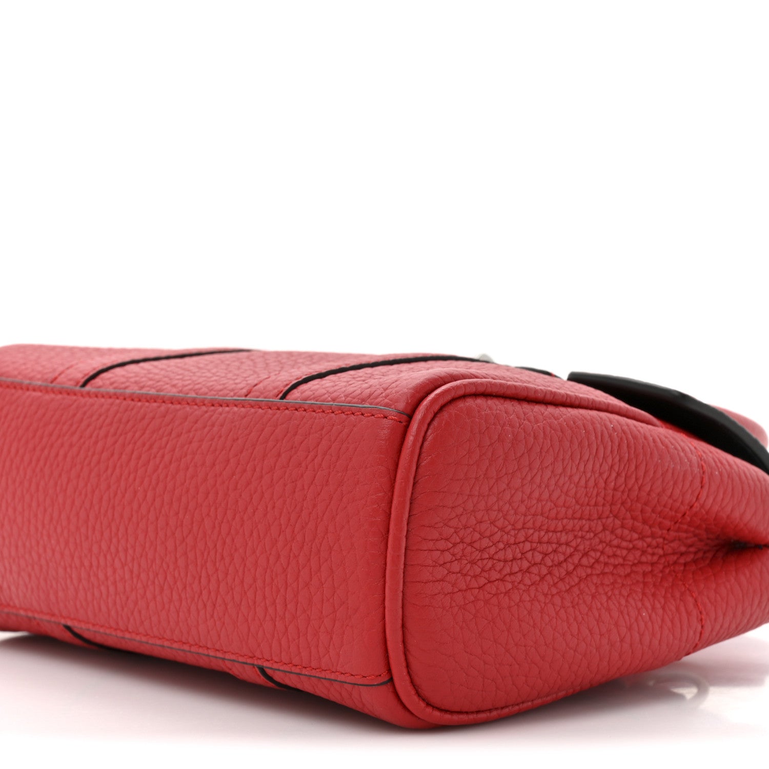 Mulberry Heavy Grain Mini Bayswater Lancaster Red 9 of 10