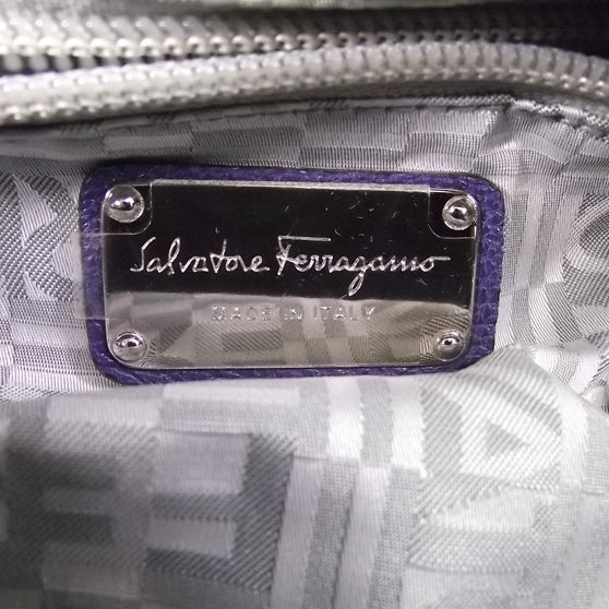 SALVATOREFERRAGAMOLeatherMarisaPurple