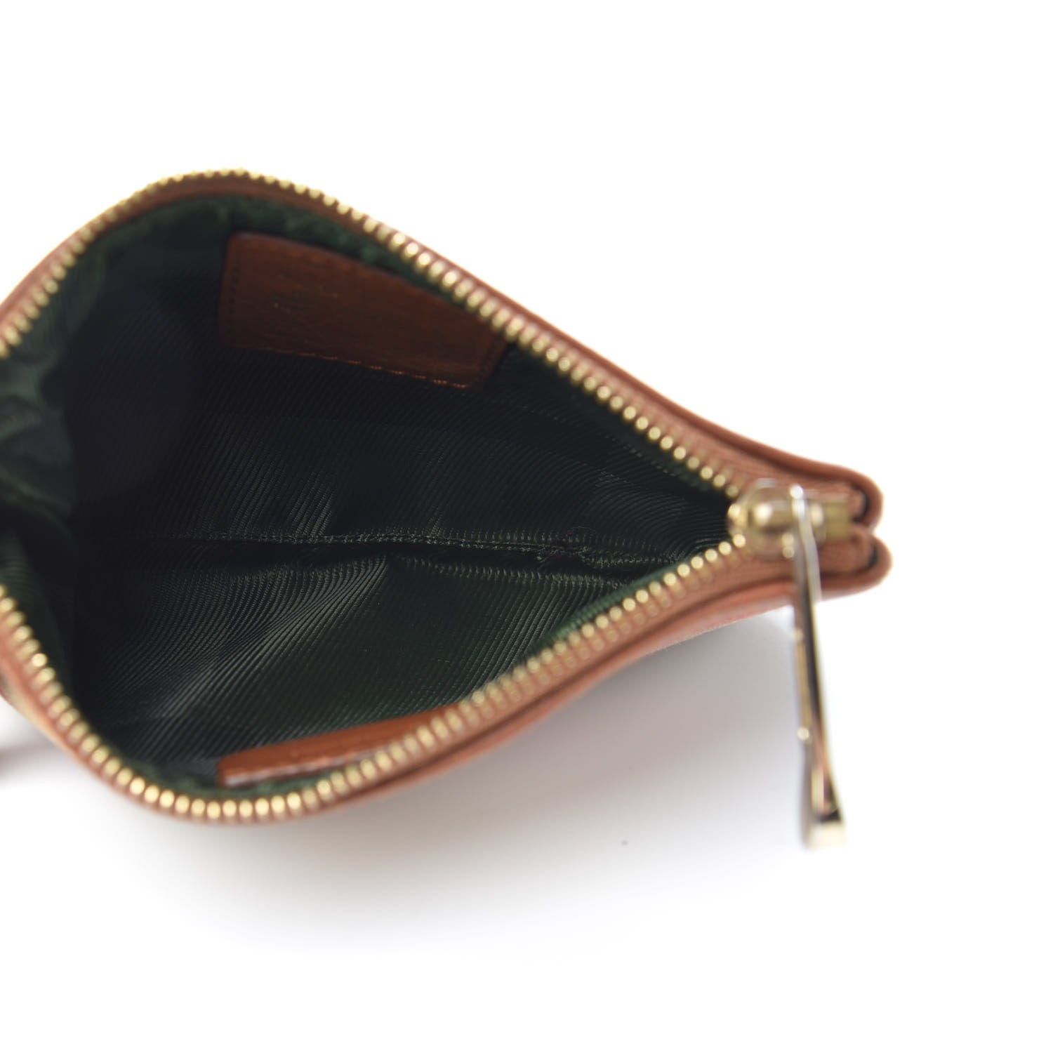 Burberry House Check Zip Wristlet Pouch Brown 5 of 8
