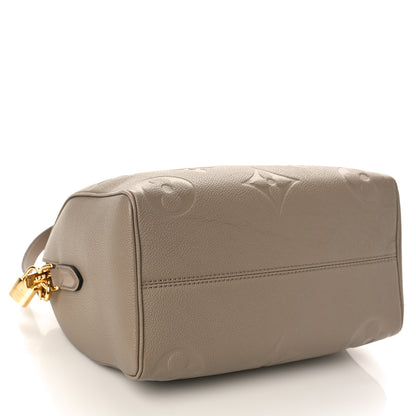 Louis Vuitton Empreinte Monogram Giant Speedy Bandouliere 25 Tourterelle 4 of 9