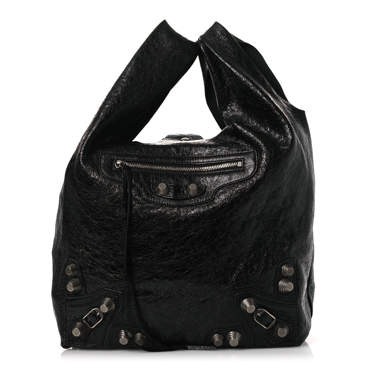 Balenciaga Agneau Arena Le Cagole Tote Black 1 of 10