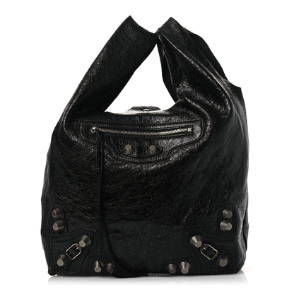 Balenciaga Agneau Arena Le Cagole Tote Black 1 of 10