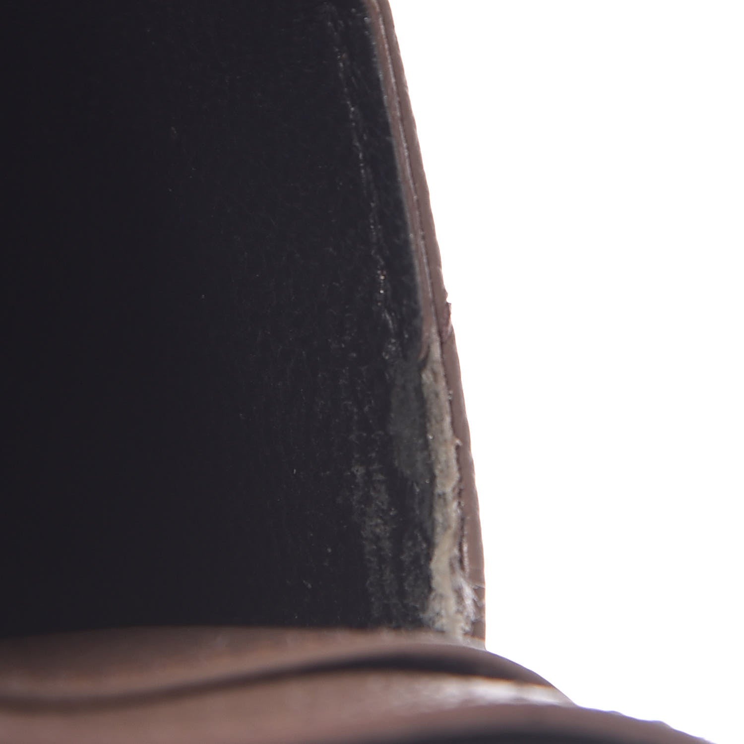 Saint Laurent Grain De Poudre Matelasse Chevron Monogram Credit Card Case Dark Beige 15 of 17