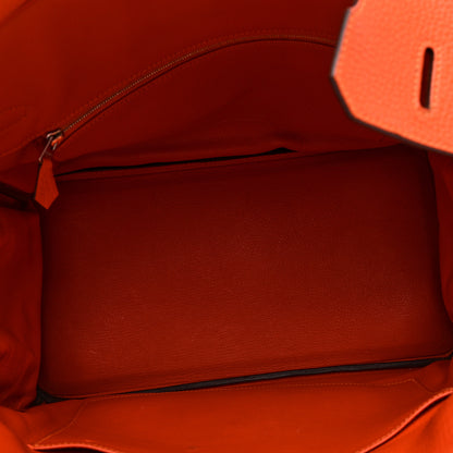 Hermes Togo Birkin 35 Orange 5 of 10