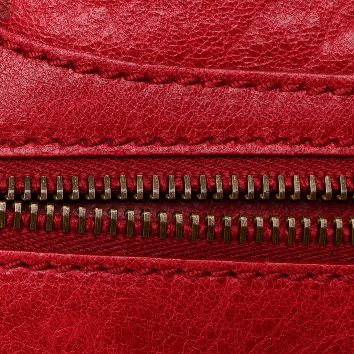 Balenciaga Agneau Classic Hardware Weekender Rouge Coquelicot 14 of 15