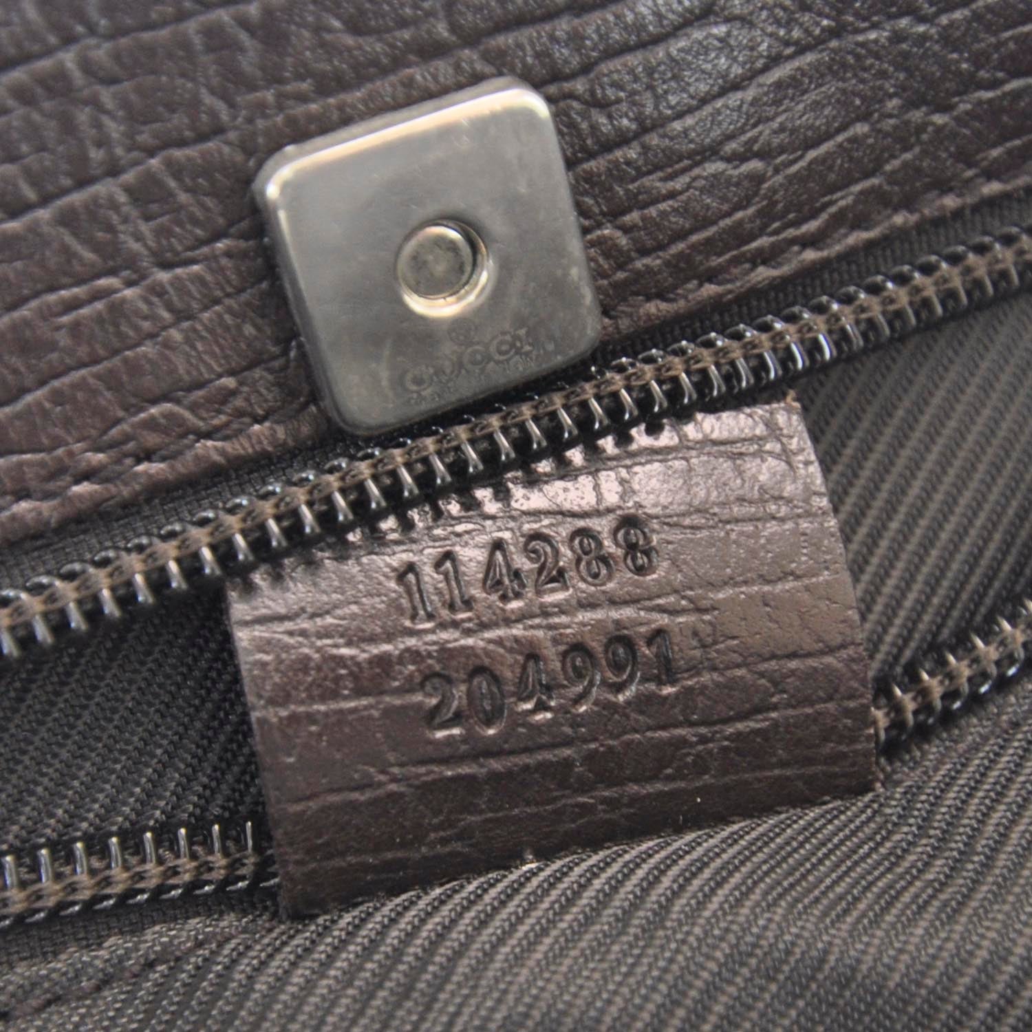 Gucci GG Plus Monogram Medium Joy Tote Dark Brown 10 of 10