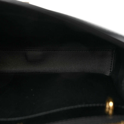 Celine Satinated Calfskin Small 16 Top Handle Bag Black 5 of 10