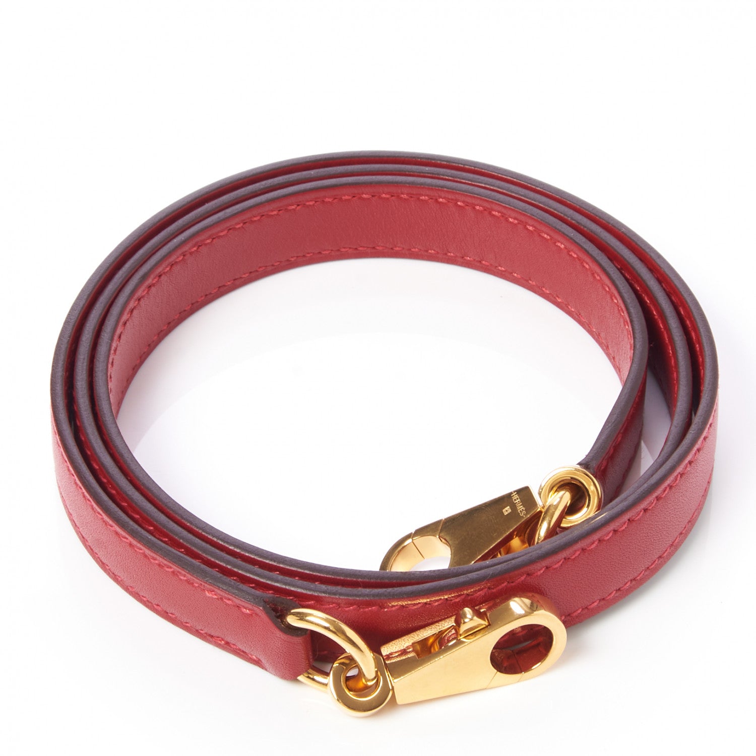 Hermes Tadelakt Kelly Sellier 35 Rouge Vif 27 of 31