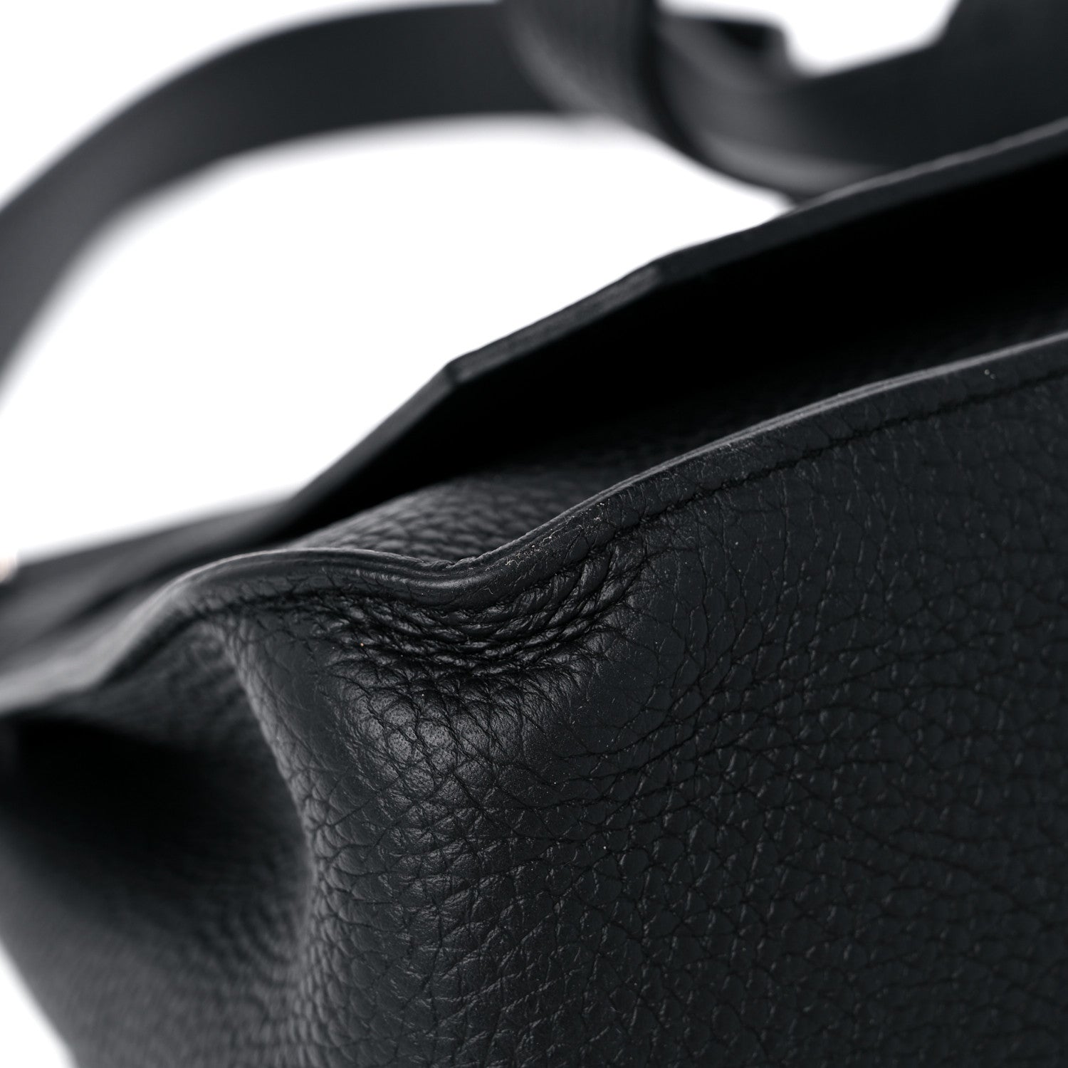 Hermes Taurillon Clemence Jypsiere 34 Black 7 of 11