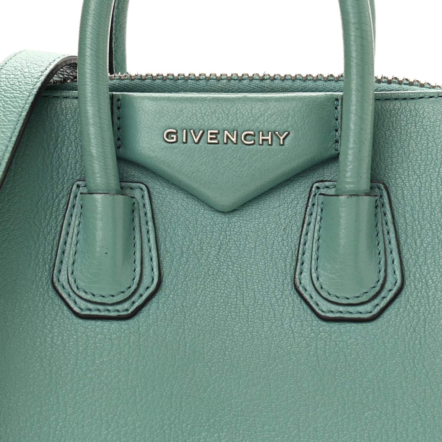 Givenchy Sugar Goatskin Mini Antigona Aqua 8 of 17