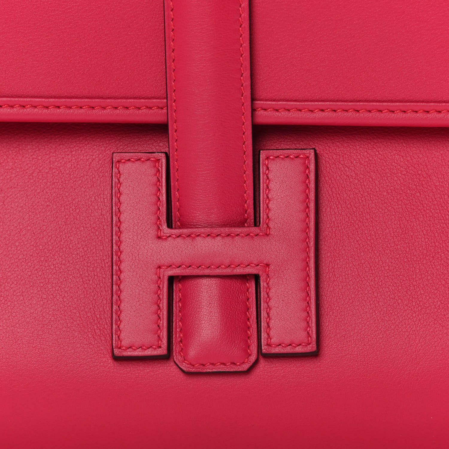 Hermes Swift Jige Elan 29 Clutch Framboise Rouge Sellier 8 of 11