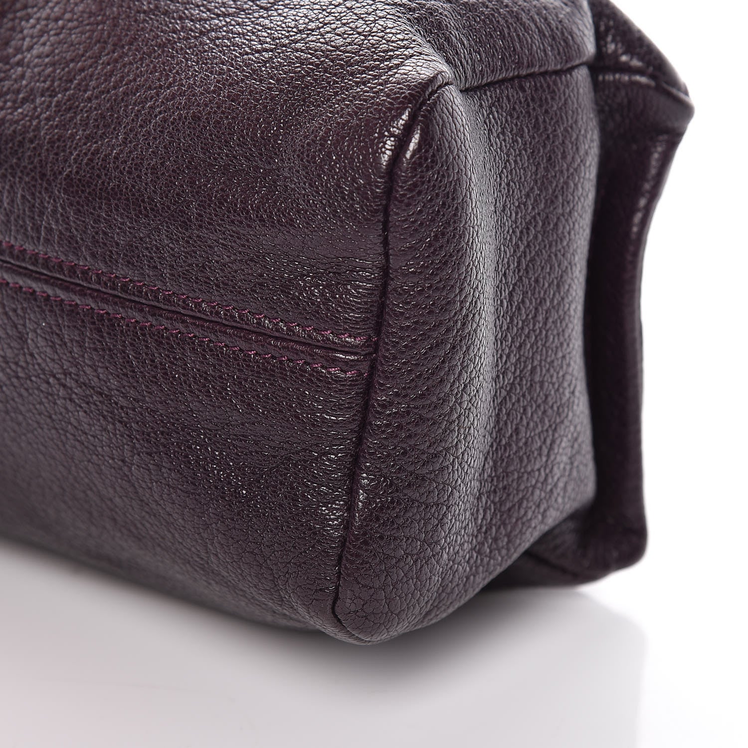 Givenchy Sugar Goatskin Pandora Wristlet Dark Purple 10 of 10
