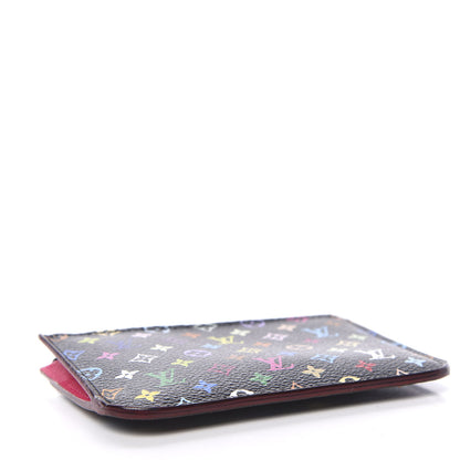 Louis Vuitton Monogram Multicolor Key Pouch Black Grenade 3 of 5