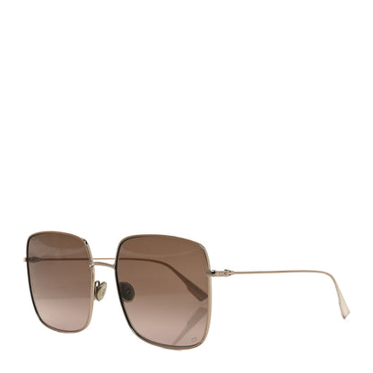 Christian Dior Metal Stellaire 1 Square Sunglasses Gold 1 of 7