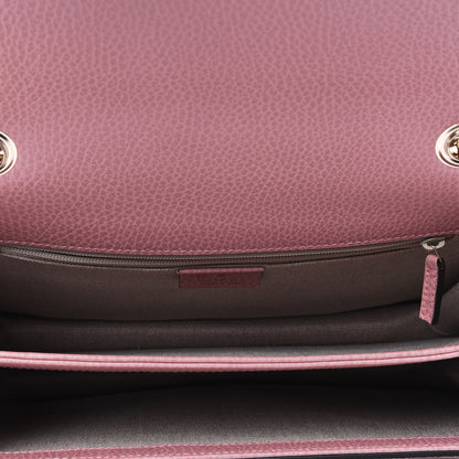 Gucci Dollar Calfskin Interlocking G Shoulder Bag Soft Pink 5 of 14