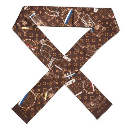 Louis Vuitton Silk Monogram Trunks Bandeau 1 of 4