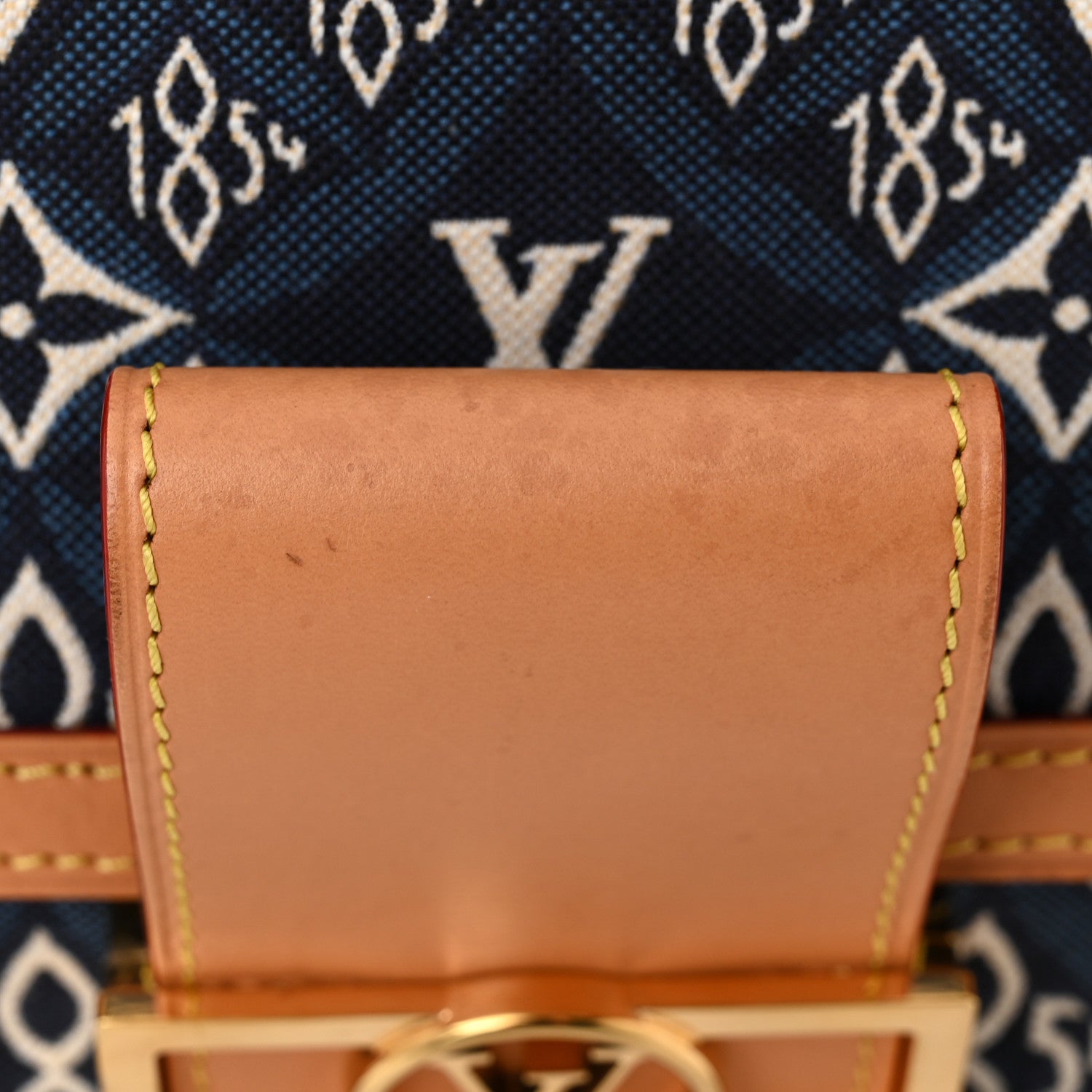 Louis Vuitton Jacquard Since 1854 Dauphine MM Blue 12 of 12