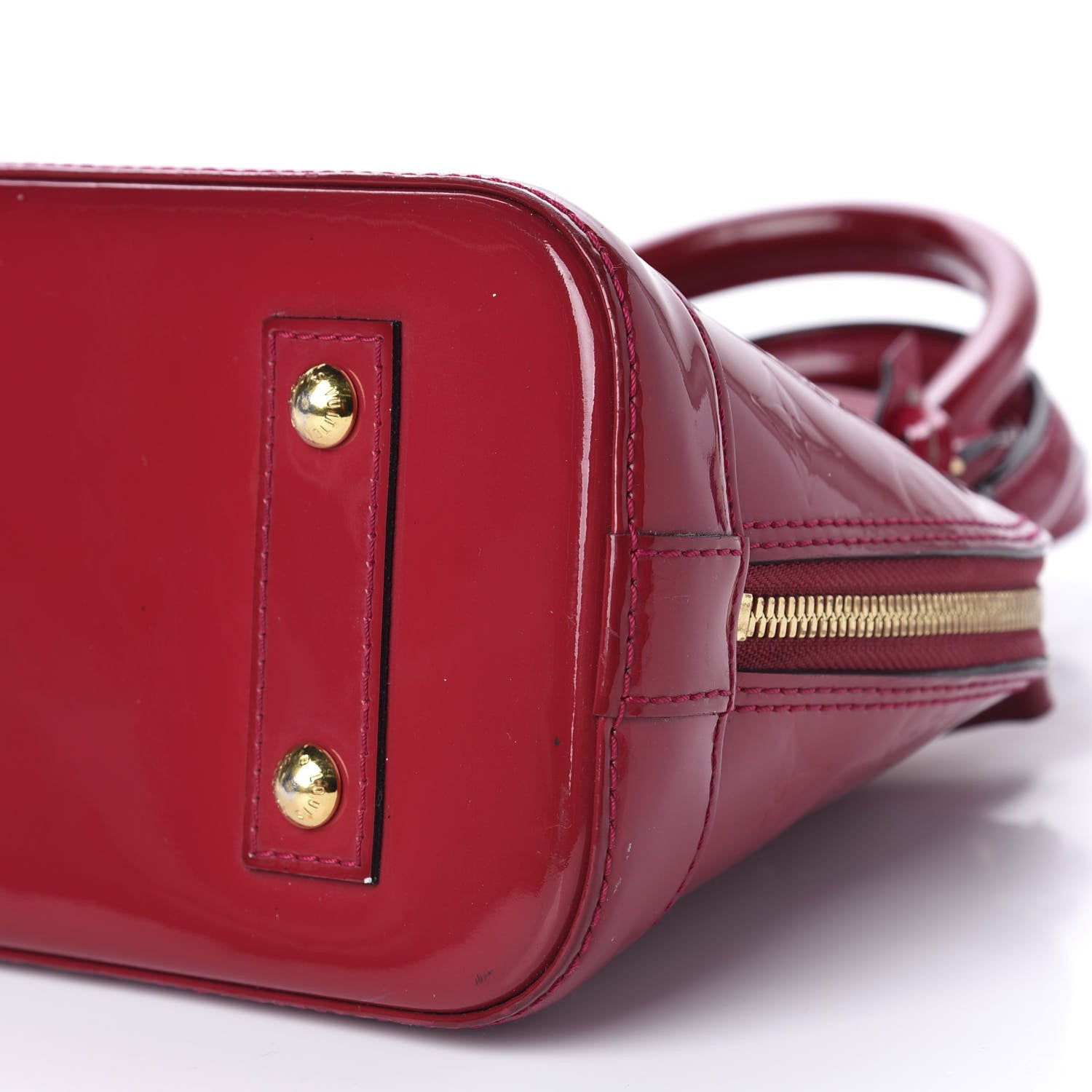 Louis Vuitton Vernis Alma BB Rose Indien 10 of 11