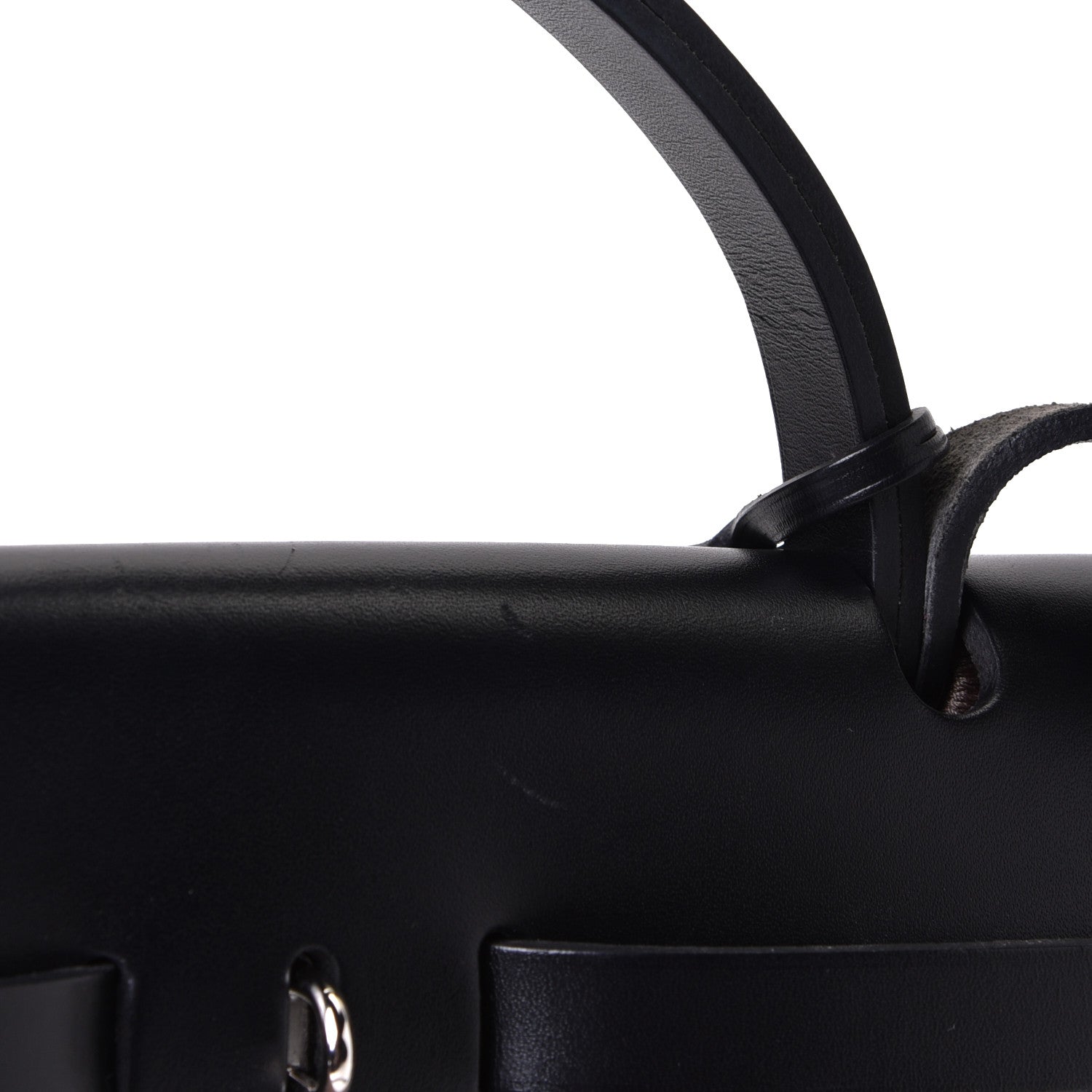 Hermes Vache Hunter Toile Herbag Zip 31 PM Etoupe Ebene 9 of 16
