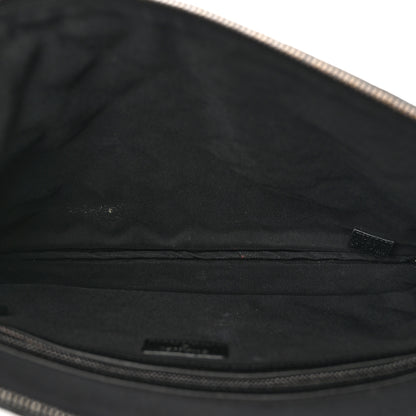 Chanel Iridescent Caviar Quilted Large Cosmetic Case Black 5 of 9
