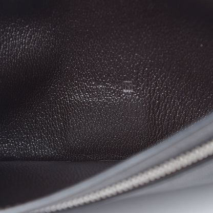 Hermes Matte Alligator Bearn Wallet Chocolate 7 of 7