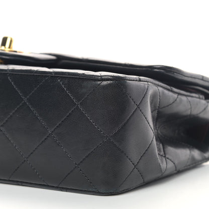 Chanel Lambskin Quilted Small Double Flap Black 6 of 12