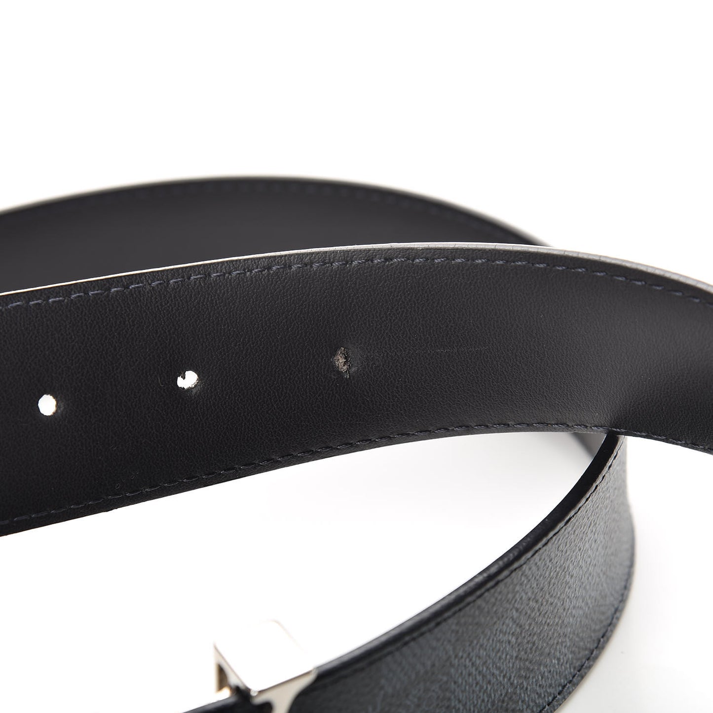 Damier Graphite LV Initiales Belt 100 40