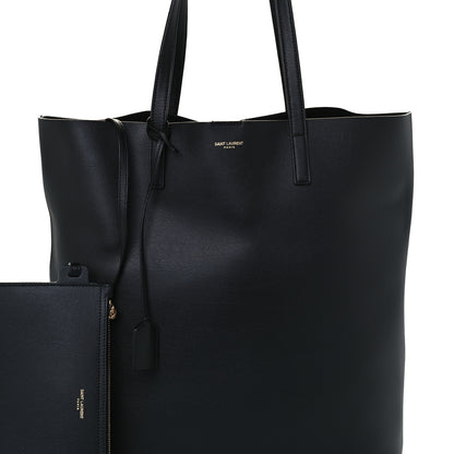 Saint Laurent Calfskin Medium Shopping Tote Black 9 of 11