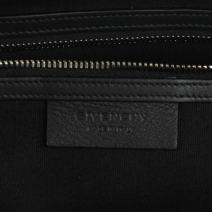 Givenchy Waxy Grained Calfskin Cross Embellished Medium Nightingale Black 6 of 7