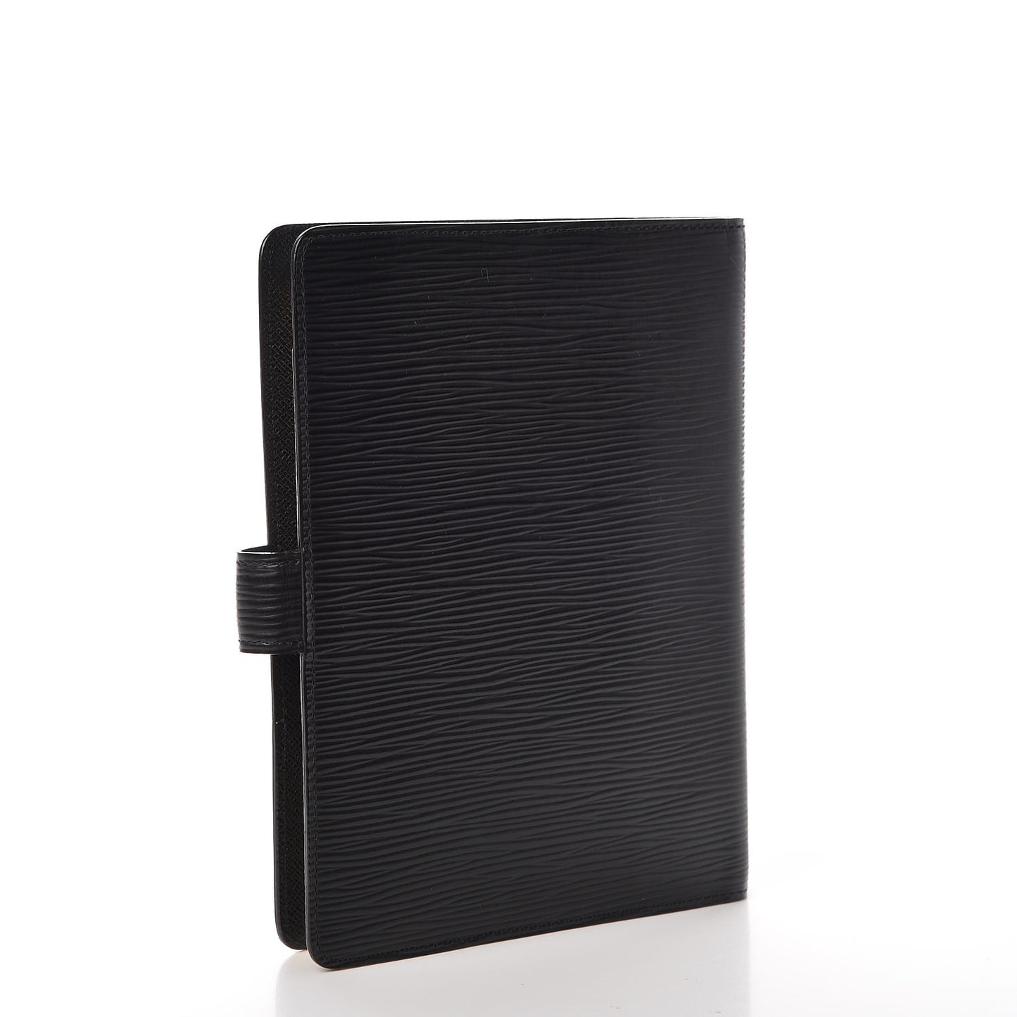 Epi Medium Ring Agenda Cover Black