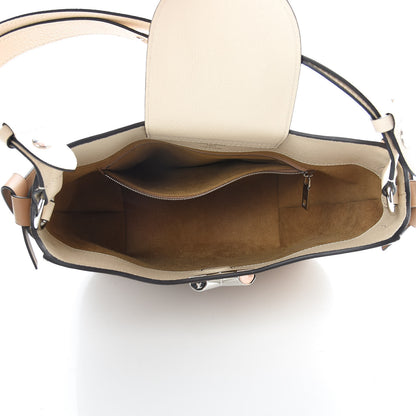 Louis Vuitton Cuir Plume Cuir Ecume Very Hobo Sesame Creme 5 of 11