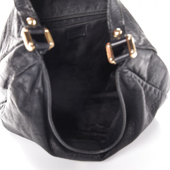 Gucci Guccissima Large New Ladies Web Hobo Black 5 of 20