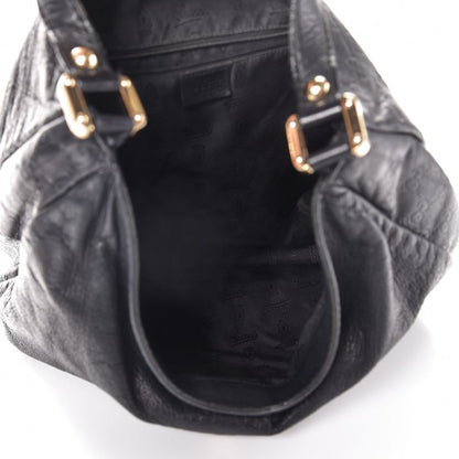 Gucci Guccissima Large New Ladies Web Hobo Black 5 of 20