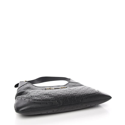 Gucci Guccissima Punch Hobo Black 3 of 14
