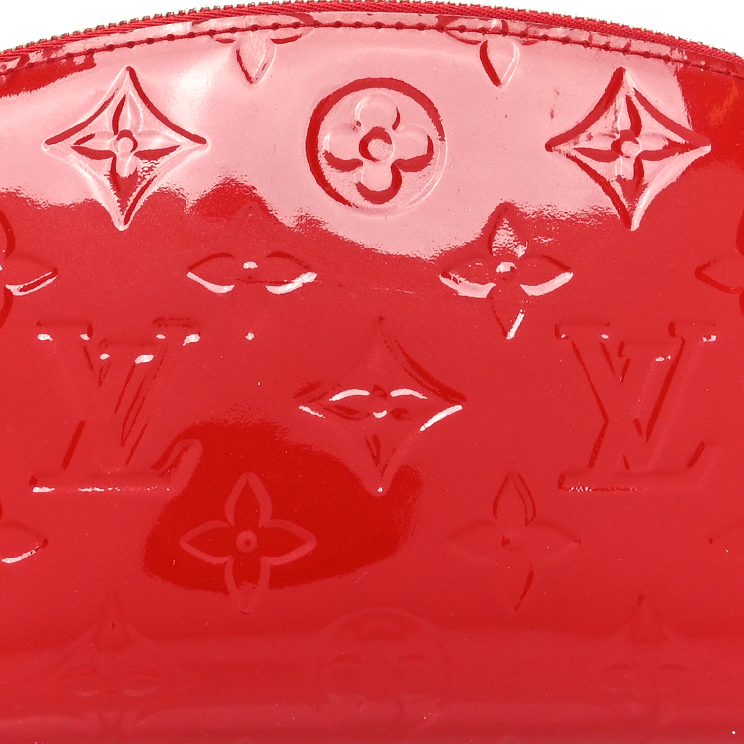 Louis Vuitton Vernis Cosmetic Pouch Cherry 7 of 9