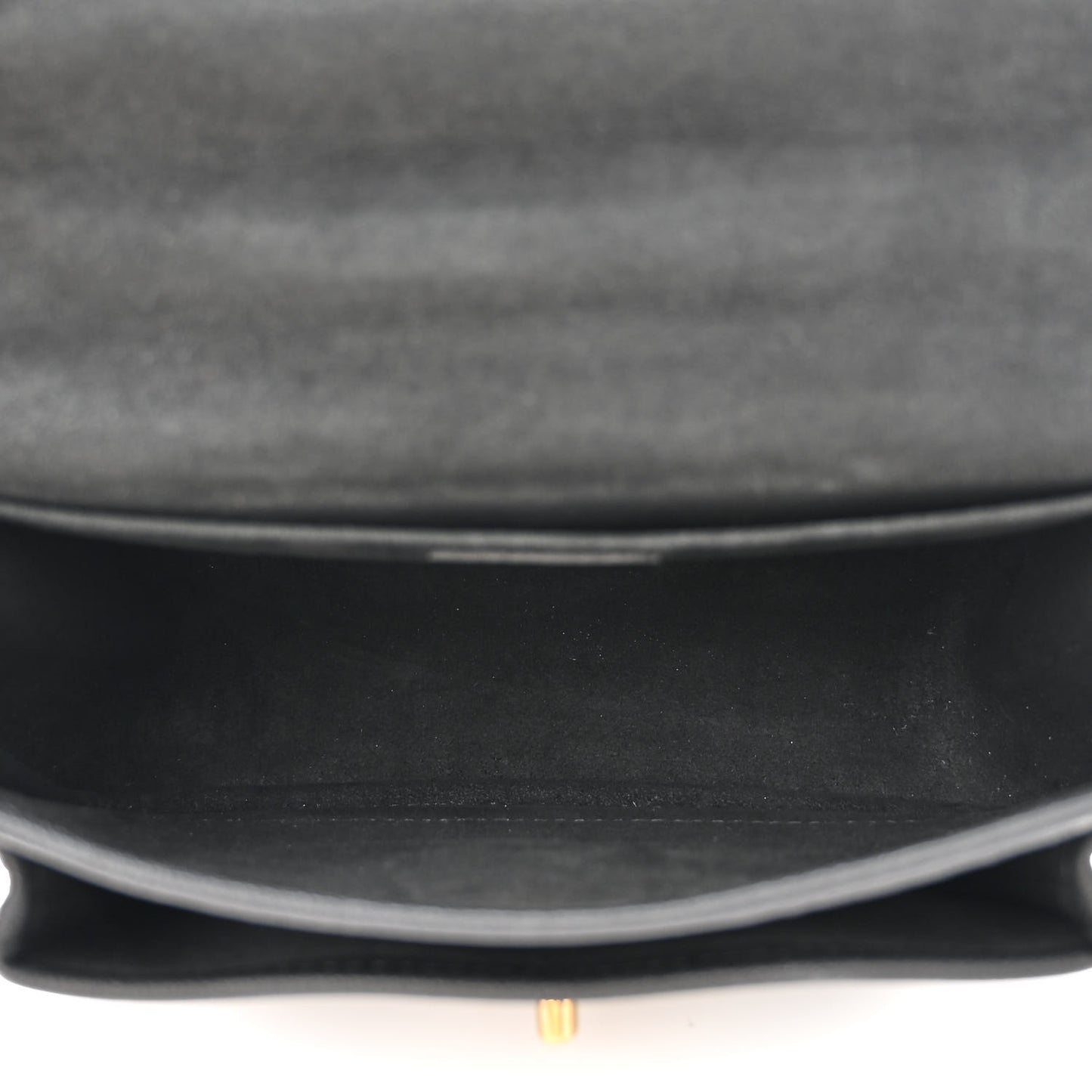 Grained Calfskin Lockme Chain Bag PM Black