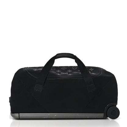 Louis Vuitton Knit Monogram Eclipse Horizon Soft Duffle 55 4 of 11