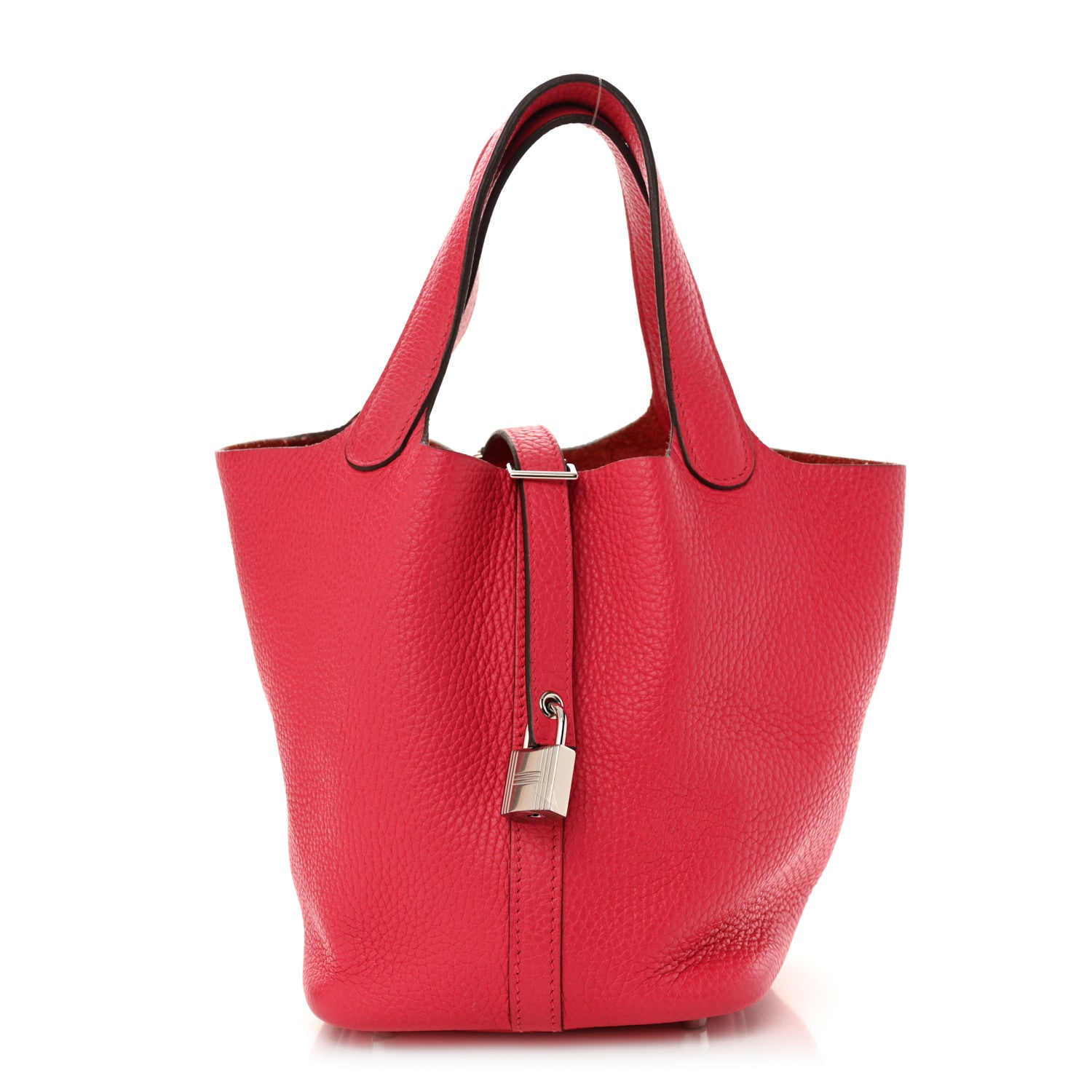 Hermes Taurillon Clemence Picotin Lock 18 PM Rose Extreme 1 of 10