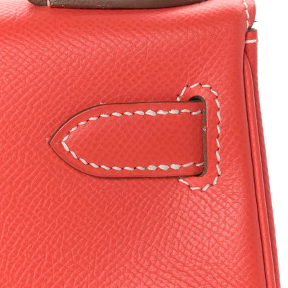 Hermes Epsom Candy Kelly Retourne 28 Rose Jaipur Gold 10 of 41