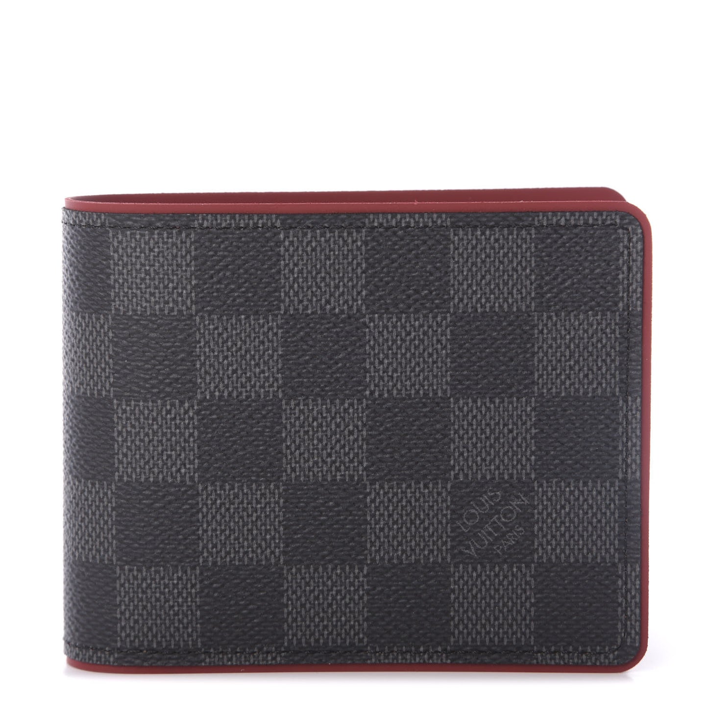 Damier Graphite Multiple Wallet Bordeaux