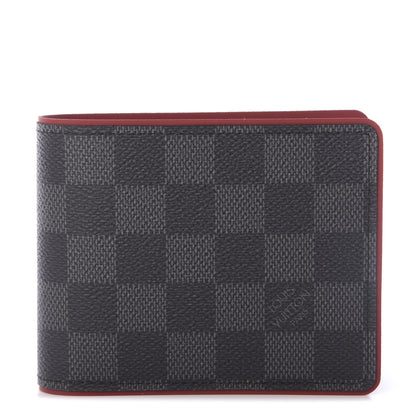 Louis Vuitton Damier Graphite Multiple Wallet Bordeaux 1 of 6