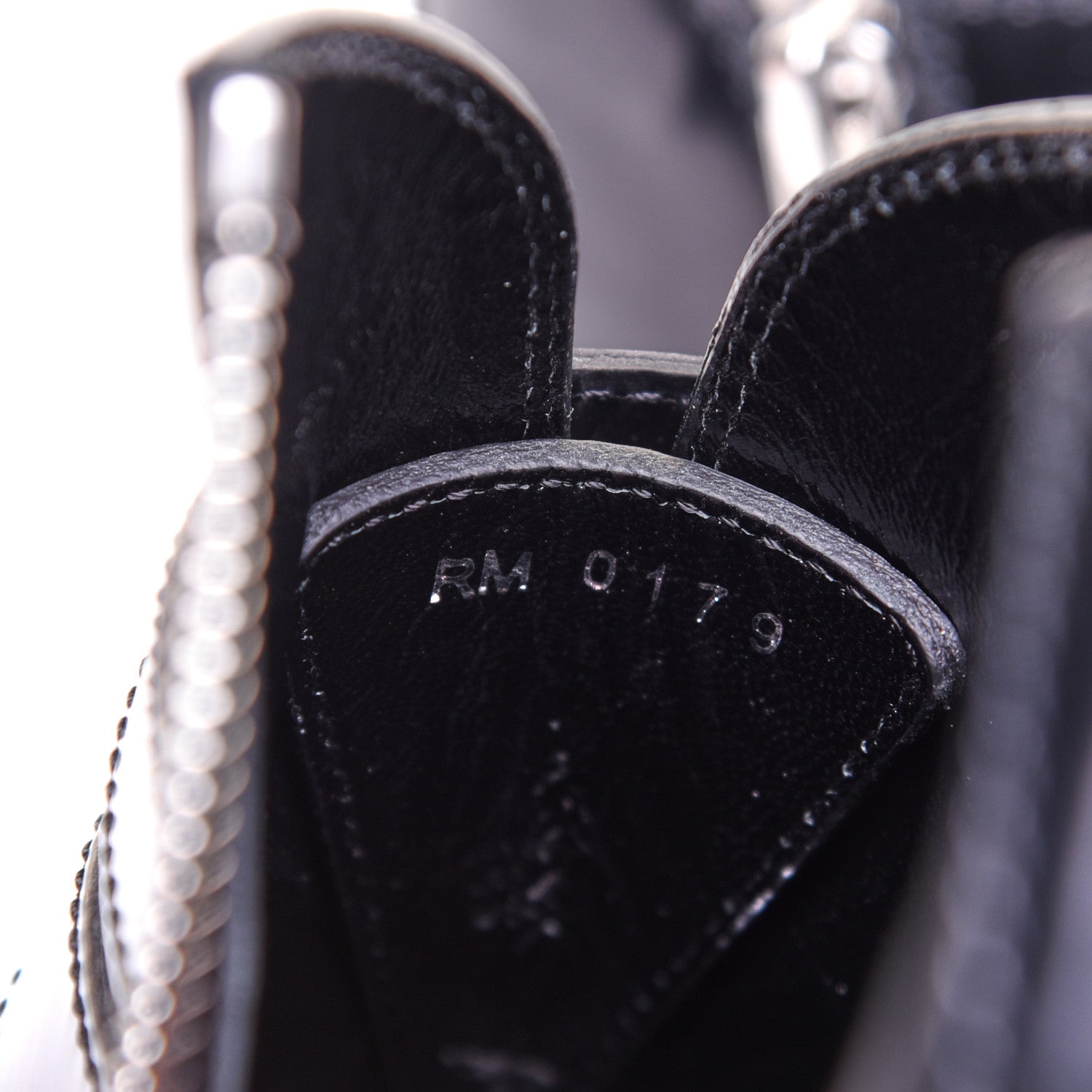 Givenchy Calfskin Studded Punk Ankle Boots 36 Black 10 of 13
