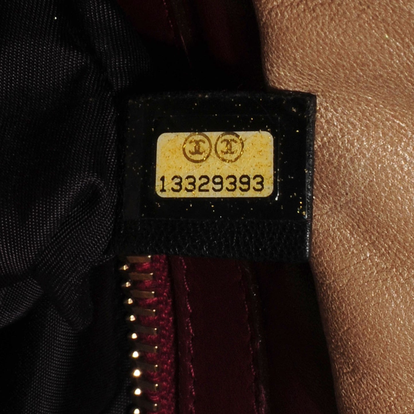 Lambskin Small Coco Cocoon Reversible Tote Light Gold