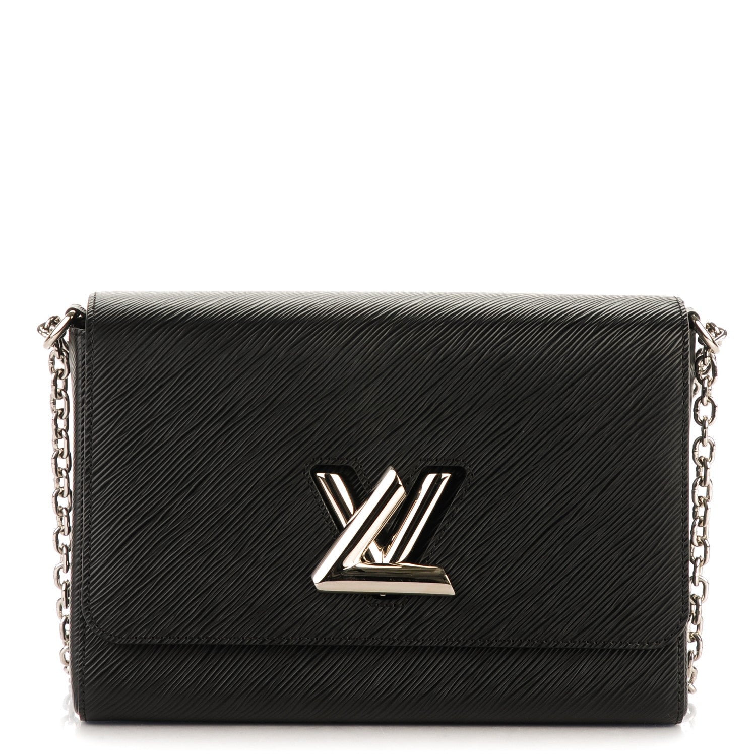 Louis Vuitton Epi Twist Shoulder Bag MM Black 1 of 6
