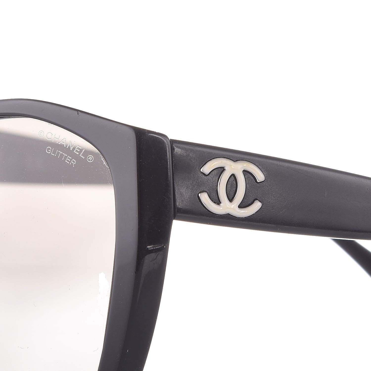 Chanel Acetate CC Sunglasses 5203 Black 5 of 9