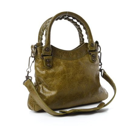 Balenciaga Chevre Classic Hardware Mini Classique Olive 3 of 15