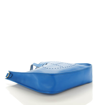 Hermes Courchevel Evelyne PM Bleu France 4 of 10