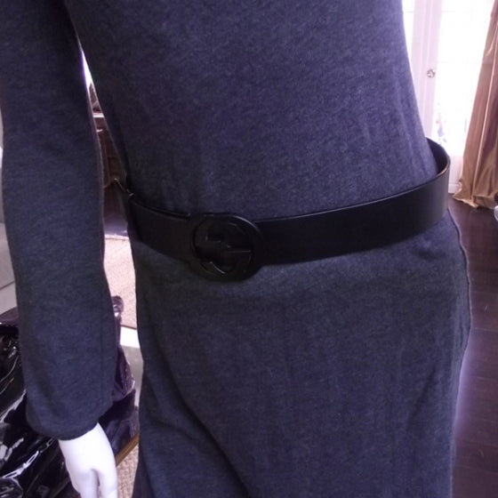 Gucci Leather GG Belt Black 2 of 5