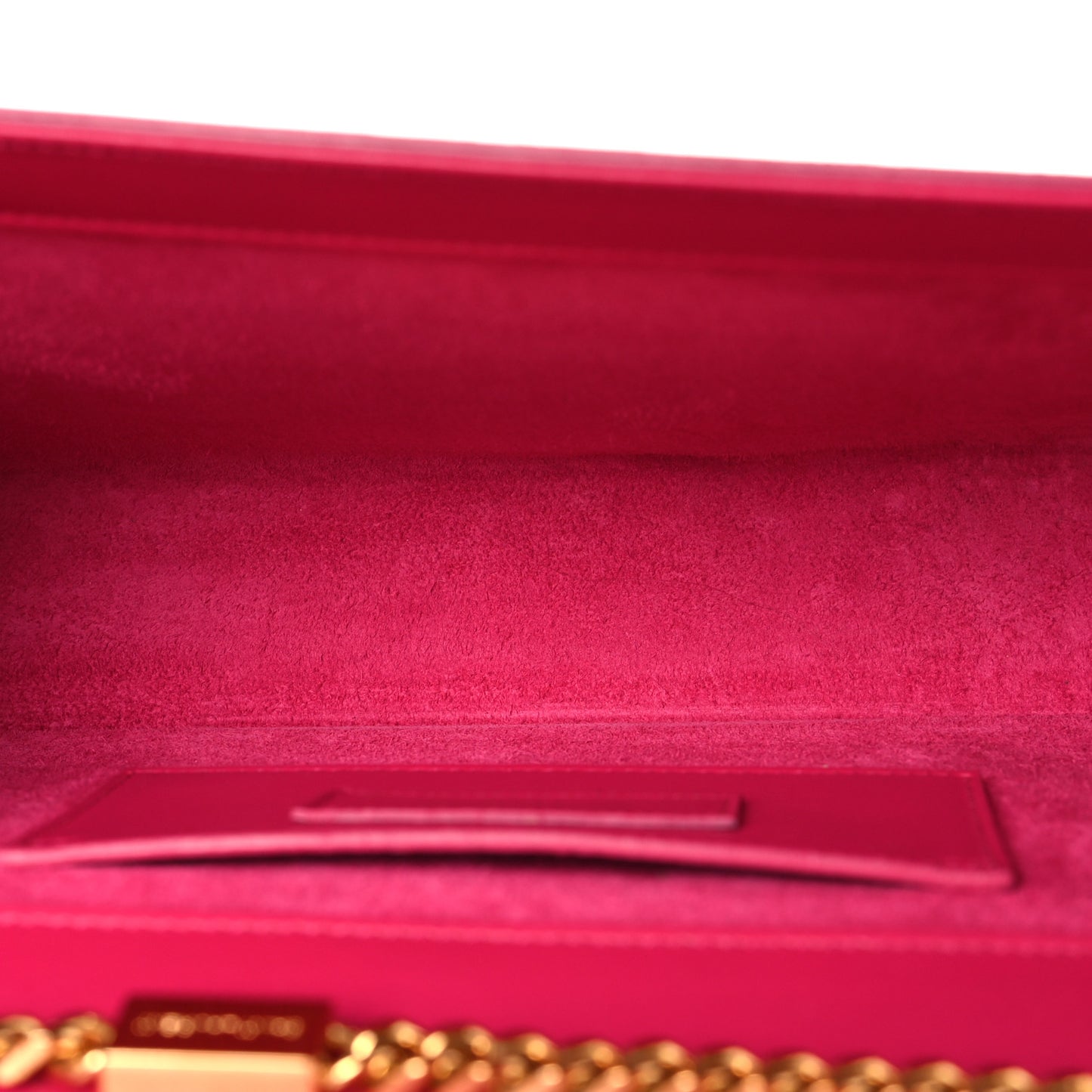 Smooth Calfskin Medium Classic Monogram Kate Tassel Satchel Fuchsia