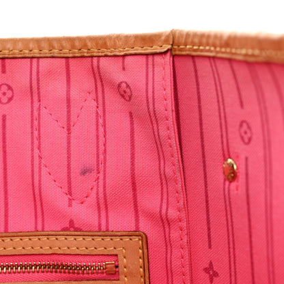 Louis Vuitton Monogram Roses Neverfull MM 15 of 21